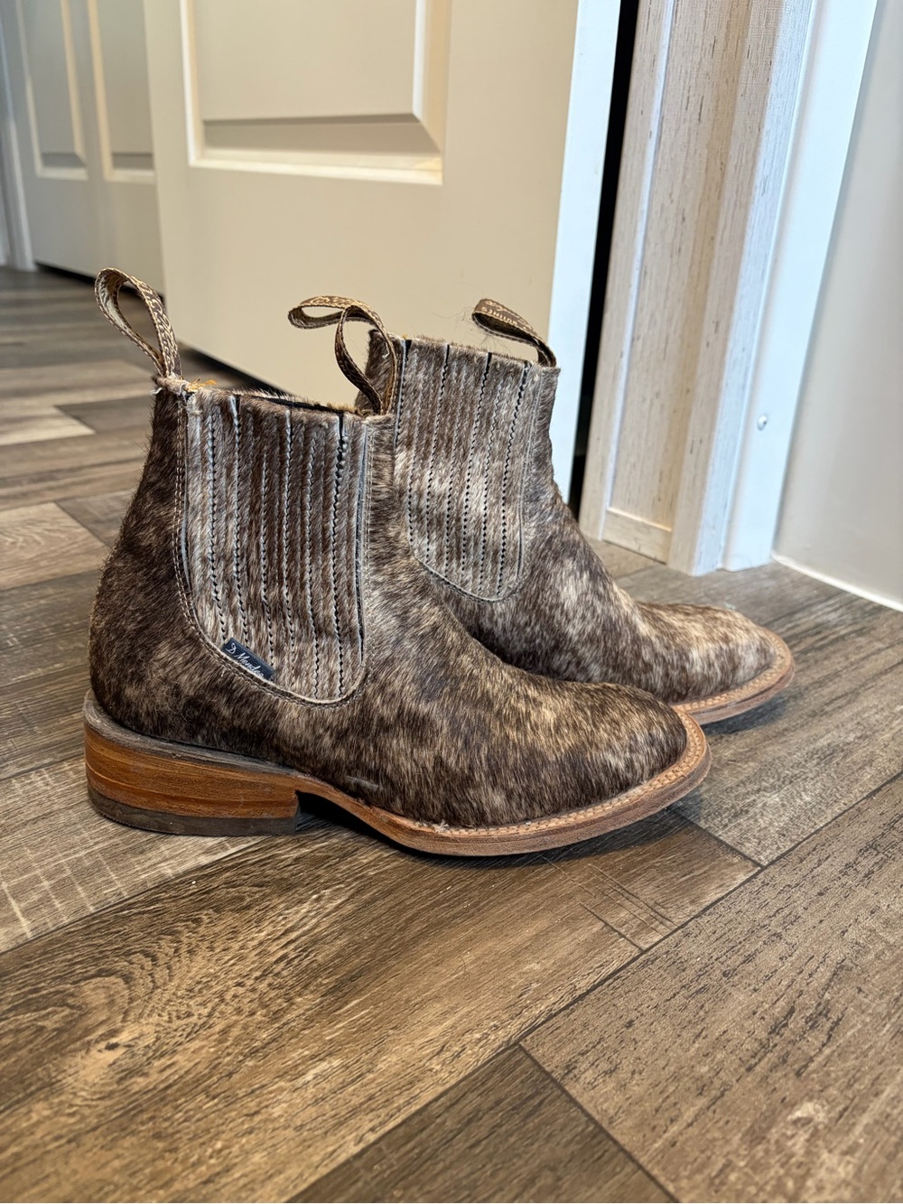 D’Mendez Hair on Hide Booties - Western Style